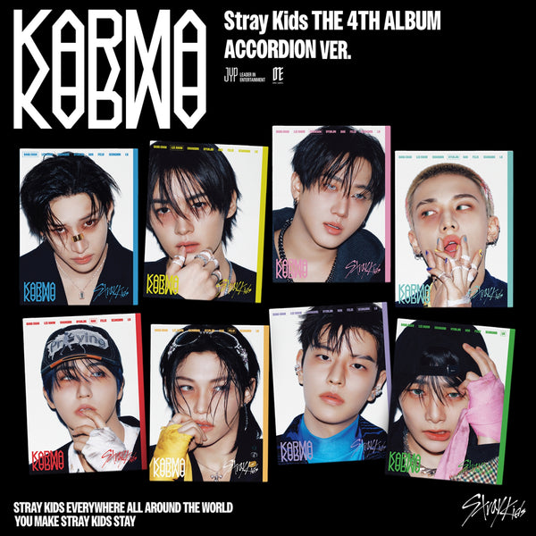 STRAY KIDS (스트레이 키즈) 4th Album - [KARMA] (ACCORDION VER.)