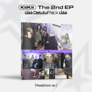 KiiiKiii (키키) The 2nd EP Album - [Delulu Pack] (Headphone Ver.) - EVE PINK K-POP