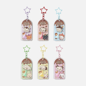 NCT WISH (엔씨티 위시) WISH BAKERY POP UP MD - [CHOCOLATE KEYRING] - EVE PINK K-POP