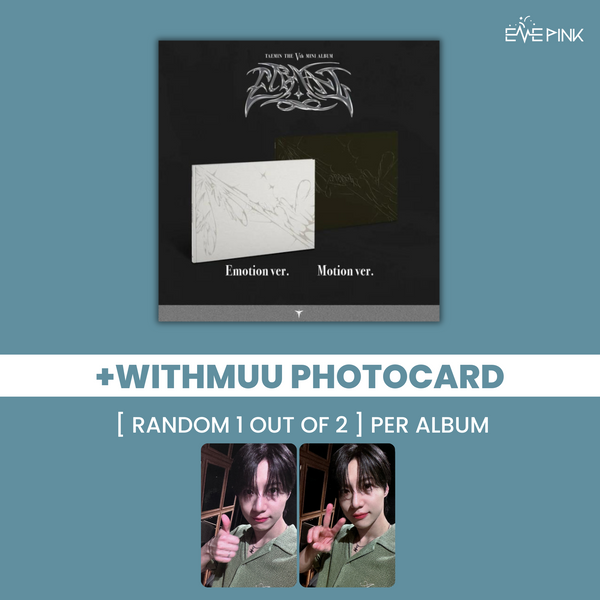 TAEMIN (태민) 5TH MINI ALBUM - [ETERNAL] (+ EXCLUSIVE PHOTOCARD)