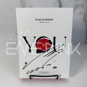 [AUTOGRAPHED CD] HA SUNG WOON (하성운) SPECIAL ALBUM - [YOU] (ONLINE ONLY)