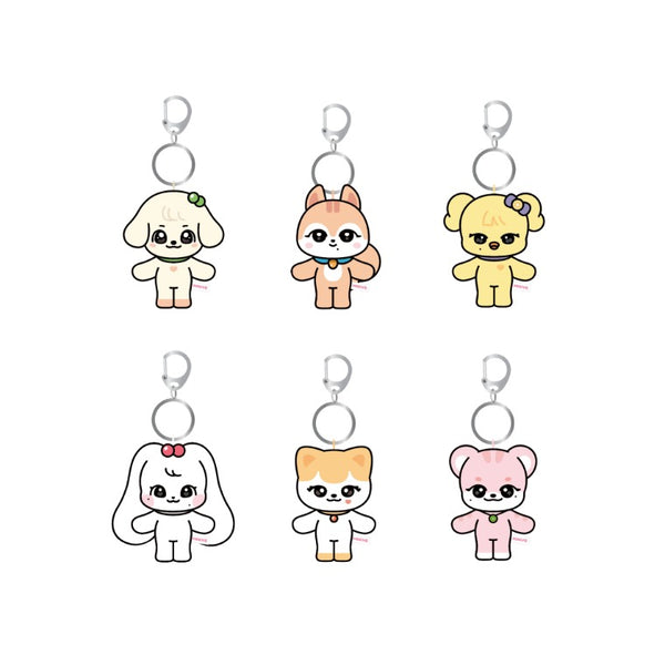 [PRE-ORDER] IVE (아이브) WELCOME TO MINIVE SCHOOL 2025 IVE X MINIVE POPUP MD - [10CM PLUSH KEYRING]