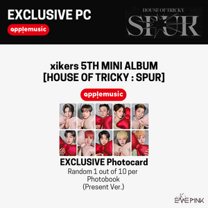 xikers (싸이커스) 5TH MINI ALBUM - [HOUSE OF TRICKY : SPUR] (+EXCLUSIVE PHOTOCARD)