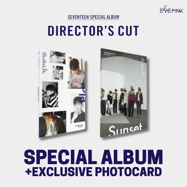 SEVENTEEN (세븐틴) SPECIAL ALBUM - [DIRECTOR'S CUT] (RE-RELEASE) (+EXCLUSIVE PHOTOCARD)