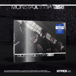 (U.S. VER.) MONSTA X (몬스타엑스) EP Album - [The Phase] (PHOTOBOOK VER. + PARTNER STORE EXCLUSIVE)