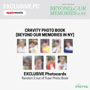 CRAVITY (크래비티) PHOTO BOOK - [BEYOND OUR MEMORIES in NY] (+EXCLUSIVE PHOTOCARDS)