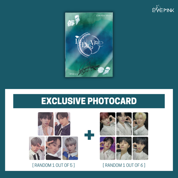 ONEUS (원어스) 2024 LA DOLCE VITA  US TOUR OFFICIAL MD - [SIGNED CD EACH MEMBER] (+EXCLUSIVE PHOTOCARD)