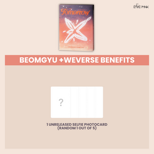 TXT (투모로우바이투게더) 6TH MINI ALBUM - [minisode 3: TOMORROW] (LIGHT VER. +WEVERSE GIFT)