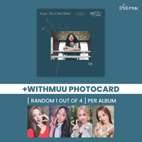 TZUYU (TWICE 쯔위) 1ST MINI ALBUM - [abouTZU] (+EXCLUSIVE PHOTOCARD)