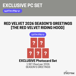 [PRE-ORDER] RED VELVET (레드벨벳) - 2026 SEASON'S GREETINGS [THE RED VELVET RIDING HOOD] (+EXCLUSIVE PHOTOCARD SET)