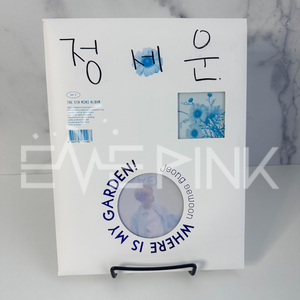 [AUTOGRAPHED CD] JEONG SEWOON (정세운) 5TH MINI ALBUM - [Where is my Garden!] (VER 1) (ONLINE ONLY)
