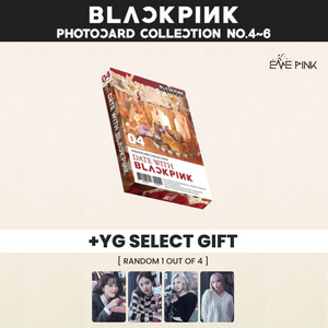 BLACKPINK (블랙핑크) - THE GAME PHOTOCARD COLLECTION [No.4~6] (+YG SELECT GIFT)