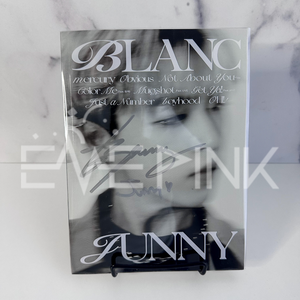 [AUTOGRAPHED CD] JUNNY (주니) 1ST ALBUM - [BLANC] (ONLINE ONLY)