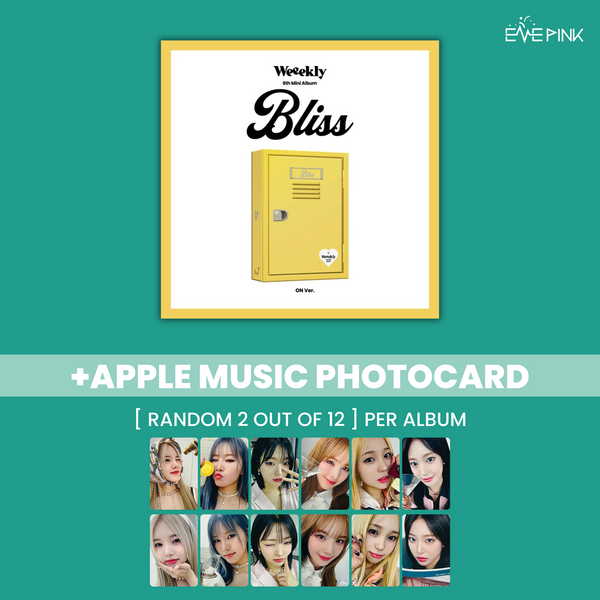 WEEEKLY (위클리) 6TH MINI ALBUM- [Bliss] (+SELFIE PHOTOCARD)