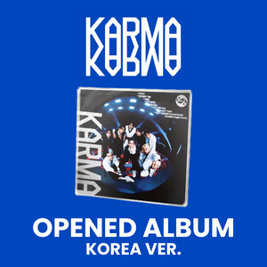 STRAY KIDS (스트레이 키즈) 4th Album - [KARMA] (KARMA VER. : OPENED ALBUM]