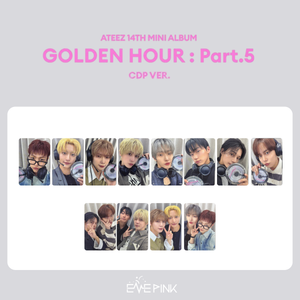 ATEEZ (에이티즈) - [GOLDEN HOUR : PART.5] : OFFICIAL PHOTOCARD