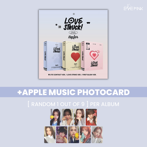 Kep1er (케플러) 4TH MINI ALBUM - [LOVESTRUCK!] (+EXCLUSIVE PHOTOCARD)