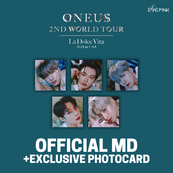 ONEUS (원어스) 2024 LA DOLCE VITA  US TOUR OFFICIAL MD - [CUSHION COVER] (+EXCLUSIVE PHOTOCARD)