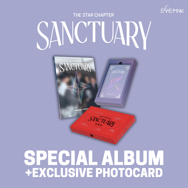 (KOR VER.) TXT (투모로우바이투게더) ALBUM - [THE STAR CHAPTER : SANCTUARY +EXCLUSIVE PHOTOCARD]