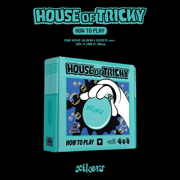 (U.S. VER.) XIKERS ALBUM - [HOUSE OF TRICKY: How To Play] (SIGNED ALBUM)