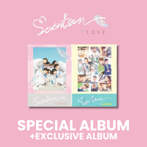 SEVENTEEN (세븐틴) 1ST ALBUM - [FIRST ‘LOVE&LETTER’] (RE-RELEASE) (+EXCLUSIVE PHOTOCARD)