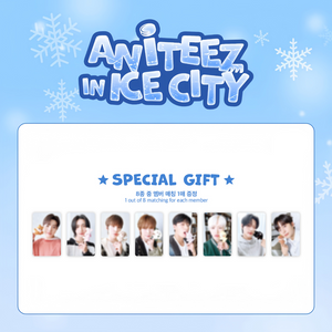 ANITEEZ IN ICE CITY OFFICIAL 2ND MD - [PLUSH PHOTOCARD HOLDER]