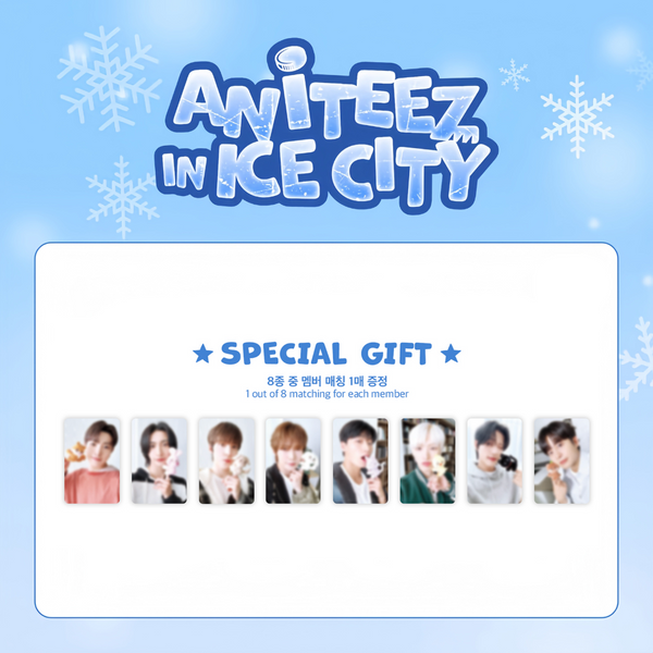 [PRE-ORDER] ANITEEZ IN ICE CITY OFFICIAL 2ND MD - [PLUSH PHOTOCARD HOLDER]