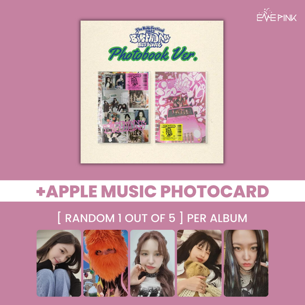 Red Velvet (레드벨벳) MINI ALBUM - [The ReVe Festival 2022 - Birthday] Photo Book Ver. (+EXCLSUIVE PHOTOCARD)