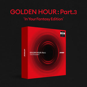 (U.S. VER.) ATEEZ (에이티즈) ALBUM - [GOLDEN HOUR : Part.3 'In Your Fantasy Edition'] (PHOTOBOOK VER. +hello82 EXCLUSIVE PHOTOCARD)