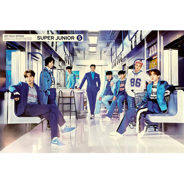 2021 WINTER SMTOWN : SMCU EXPRESS (SUPER JUNIOR VER) OFFICIAL POSTER