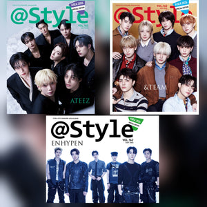 [PRE-ORDER] @STYLE KOREA - JULY 2026 ASEA 2026 SPECIAL EDITION [COVER: ATEEZ, ENHYPEN, &TEAM] - EVE PINK K-POP