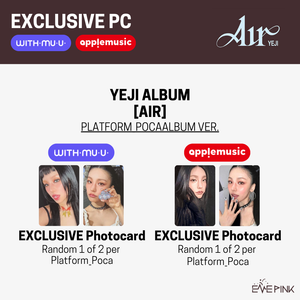 YEJI (ITZY 예지) ALBUM - [Air] (POCAALBUM Ver. +EXCLUSIVE PHOTOCARD)