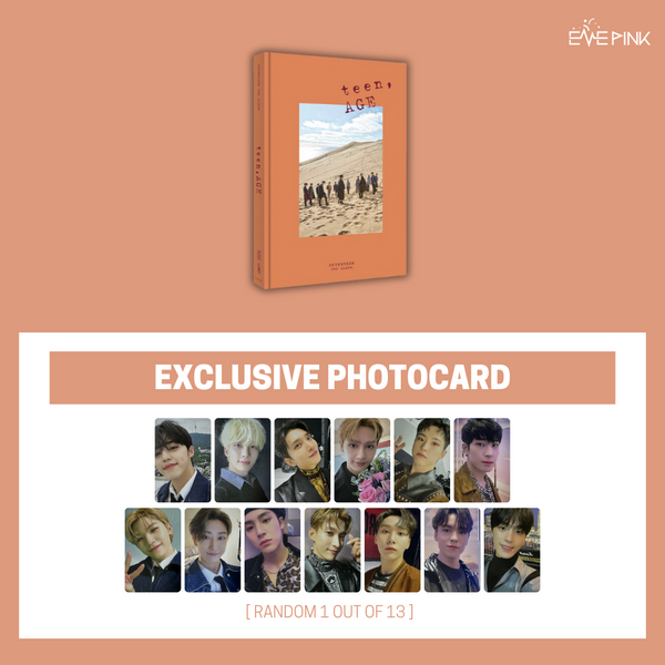 SEVENTEEN (세븐틴) 2ND ALBUM - [TEEN, AGE] (RE-RELEASE) (+EXLCUSIVE PHOTOCARD)