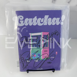 [AUTOGRAPHED CD] LUCY (루시) 4TH SINGLE ALBUM - [GATCHA!] (ONLINE ONLY)