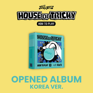 (KOR VER.) XIKERS (싸이커스) 2ND MINI ALBUM - [HOUSE OF TRICKY: How To Play] (HIKER VER. : OPENED ALBUM)