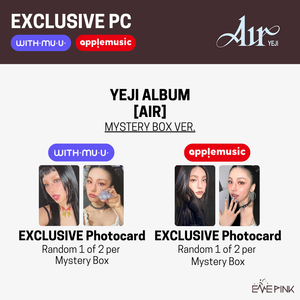 YEJI (ITZY 예지) ALBUM - [Air] (Mystery Box Ver. +EXCLUSIVE PHOTOCARD)