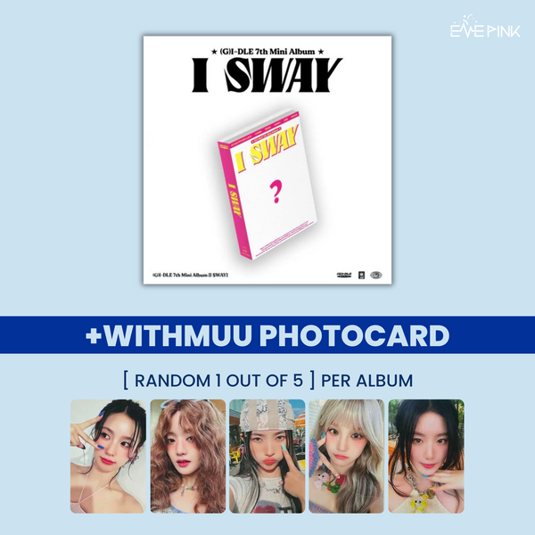 (G)I-DLE ((여자)아이들) 7TH MINI ALBUM - [I SWAY] (+SELFIE PHOTOCARD)