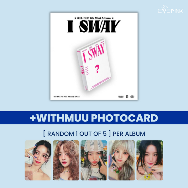 (G)I-DLE ((여자)아이들) 7TH MINI ALBUM - [I SWAY] (+SELFIE PHOTOCARD)