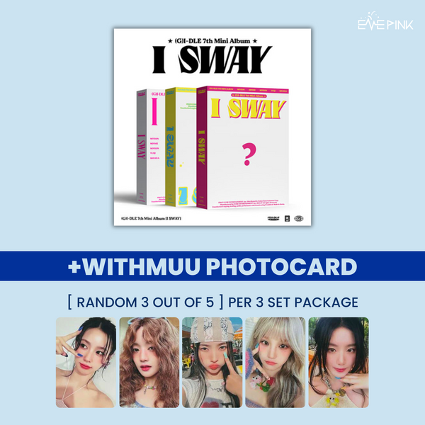 (G)I-DLE ((여자)아이들) 7TH MINI ALBUM - [I SWAY] (+SELFIE PHOTOCARD)