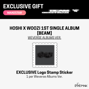 HOSHI X WOOZI (SEVENTEEN) 1ST SINGLE ALBUM - [BEAM] (Weverse Albums Ver. +EXCLUSIVE PHOTOCARD)