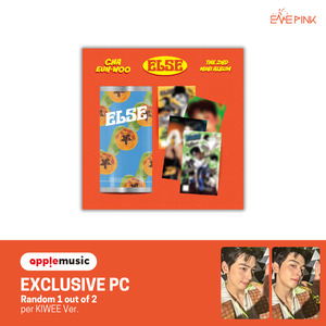 CHA EUN-WOO (ASTRO 차은우) 2nd Mini Album - [ELSE] (Kiwee VER. +EXCLUSIVE PHOTOCARD) - EVE PINK K-POP