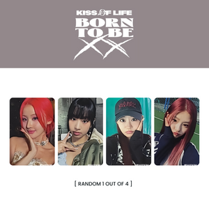 KISS OF LIFE (키스오브라이프) 2ND MINI ALBUM - [BORN TO BE XX] (+EXCLUSIVE PHOTOCARD)