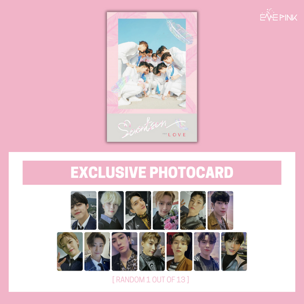 SEVENTEEN (세븐틴) 1ST ALBUM - [FIRST ‘LOVE&LETTER’] (RE-RELEASE) (+EXCLUSIVE PHOTOCARD)