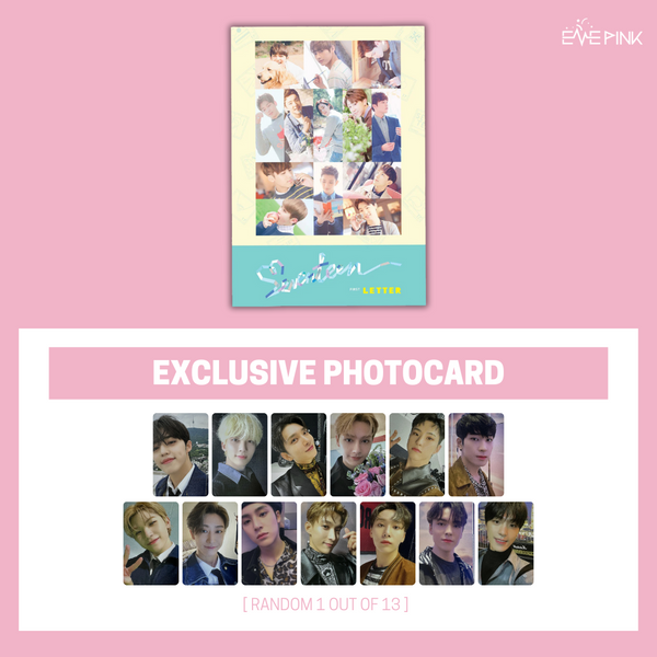 SEVENTEEN (세븐틴) 1ST ALBUM - [FIRST ‘LOVE&LETTER’] (RE-RELEASE) (+EXCLUSIVE PHOTOCARD)