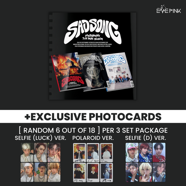 (KOR VER.) P1HARMONY (피원하모니) 7TH MINI ALBUM - [SAD SONG] (+EXCLUSIVE PHOTOCARD)