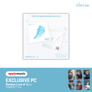 [PRE-ORDER] TWS (투어스) 4th Mini Album - [play hard] (COMPACT Ver. +EXCLUSIVE PHOTOCARD)