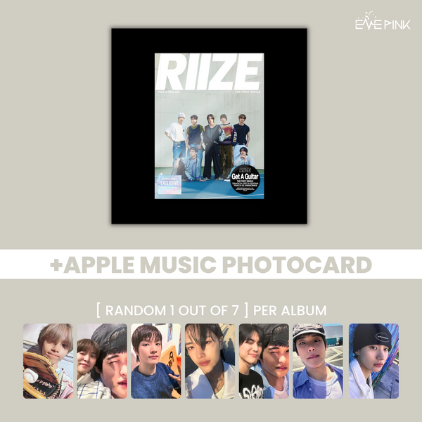 RIIZE (라이즈) 1ST SINGLE ALBUM - [Get A Guitar] (+ EXCLUSIVE PHOTOCARD)