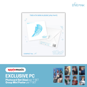 [PRE-ORDER] TWS (투어스) 4th Mini Album - [play hard] (COMPACT Ver. +EXCLUSIVE PHOTOCARD)