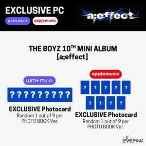 THE BOYZ (더보이즈) 10th Mini Album - [a;effect] (+EXCLUSIVE PHOTOCARD)