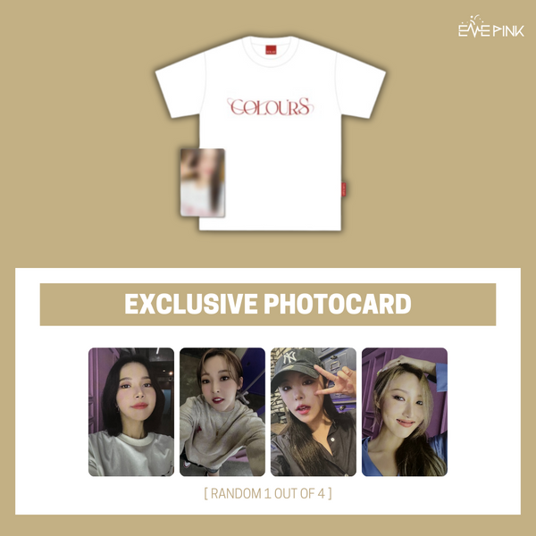 SOLAR (솔라) SOLAR GAMSUNG PART.8 MD - [COLOURS T-SHIRTS] (+EXCLUSIVE PHOTOCARD)